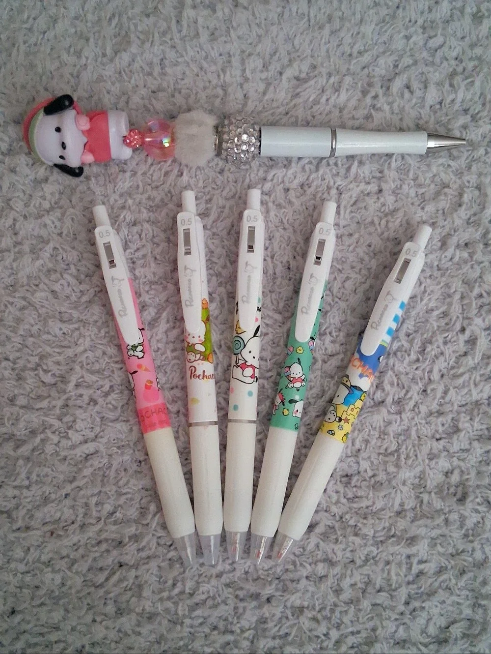 Pochacco A5 Shaker Binder With Pens